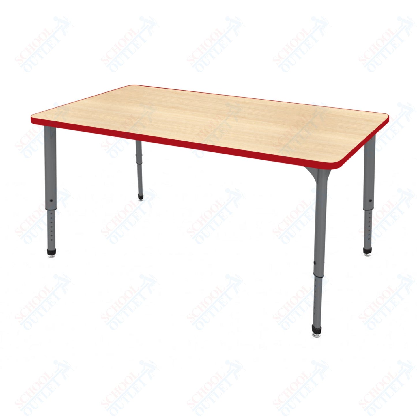 Marco Apex Series Rectangle School Activity Table 36" x 60" Adjustable Height 21"-30" (38-2247-MA)