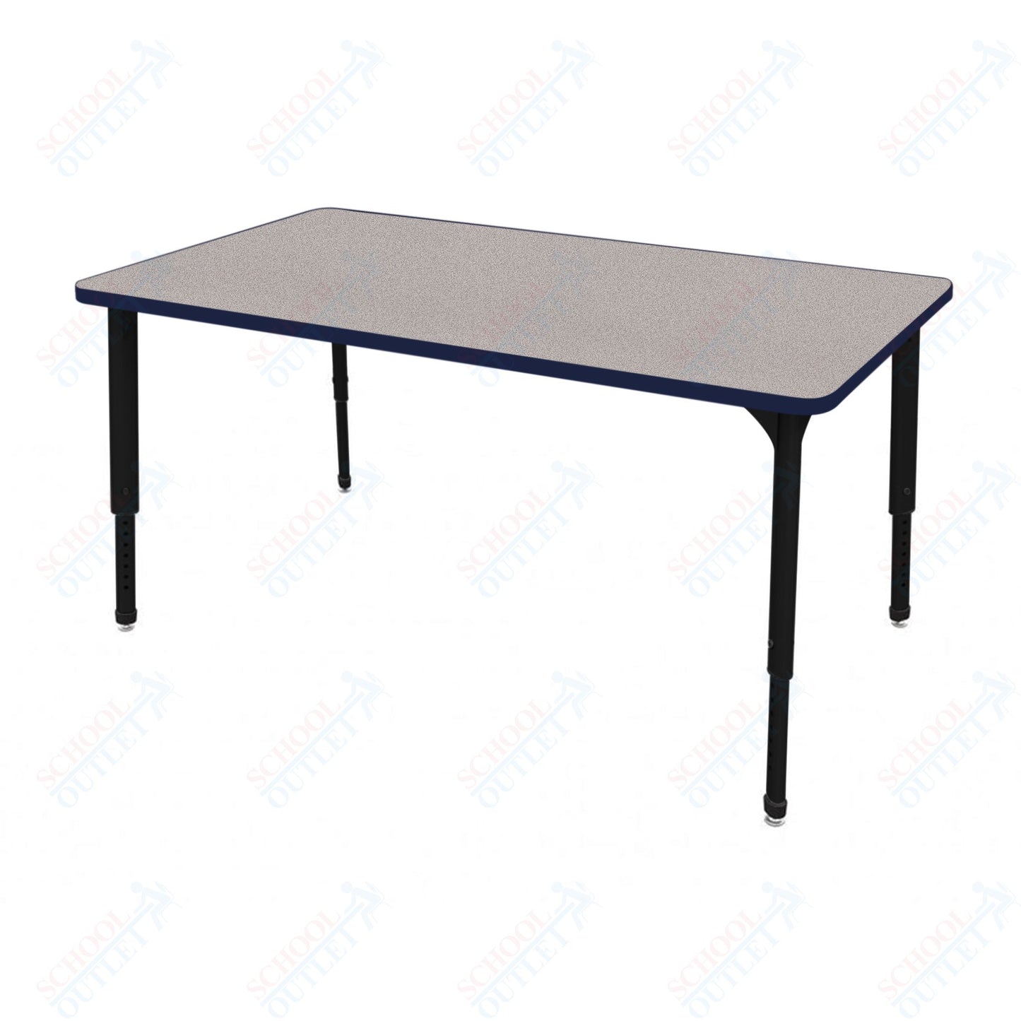 Marco Apex Series Rectangle School Activity Table 36" x 60" Adjustable Height 21"-30" (38-2247-MA)