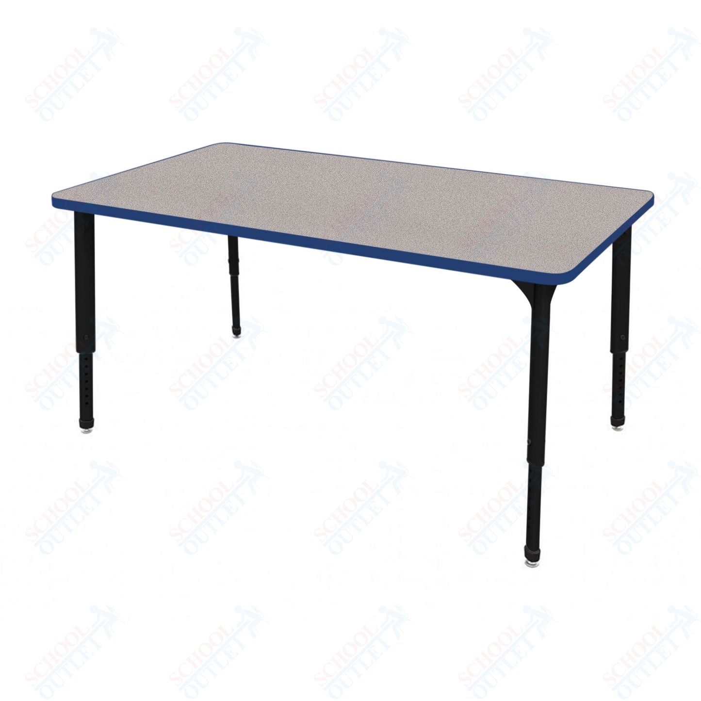 Marco Apex Series Rectangle School Activity Table 36" x 60" Adjustable Height 21"-30" (38-2247-MA)