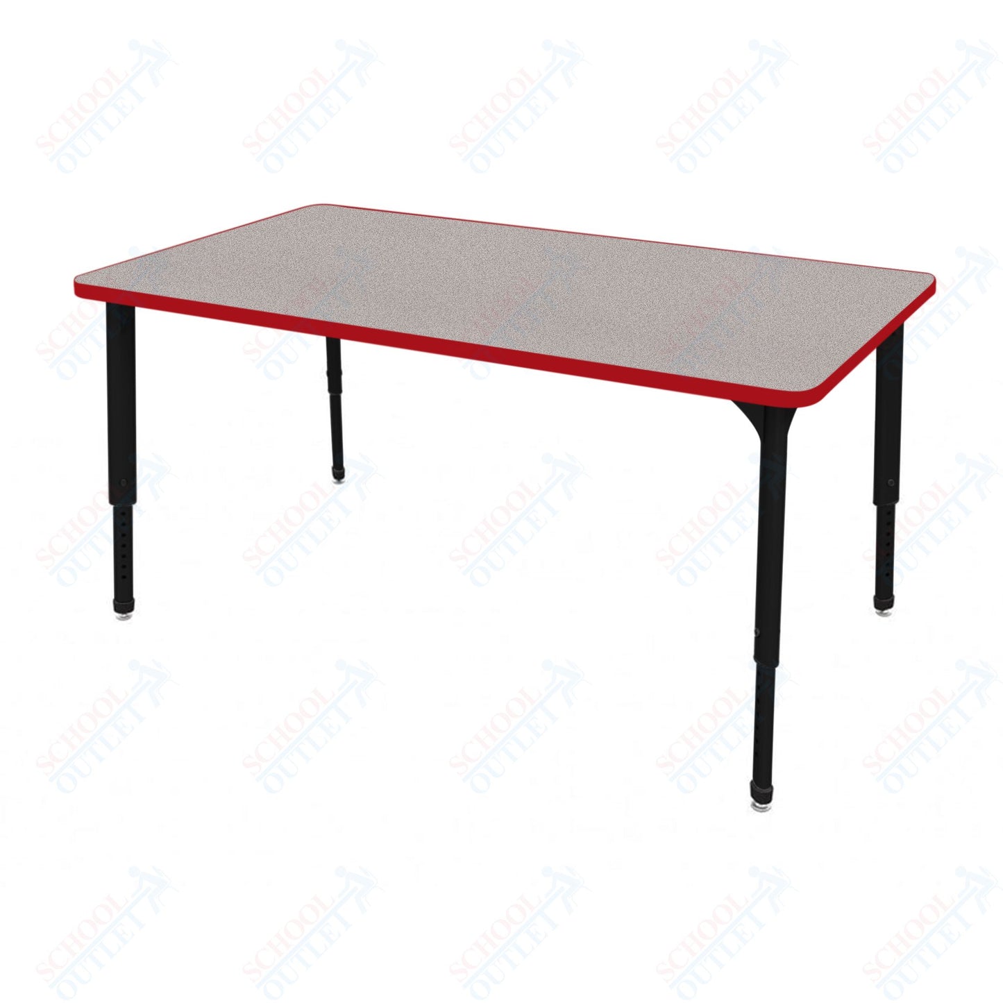 Marco Apex Series Rectangle School Activity Table 36" x 60" Adjustable Height 21"-30" (38-2247-MA)