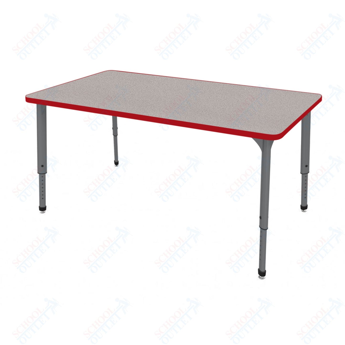 Marco Apex Series Rectangle School Activity Table 36" x 60" Adjustable Height 21"-30" (38-2247-MA)