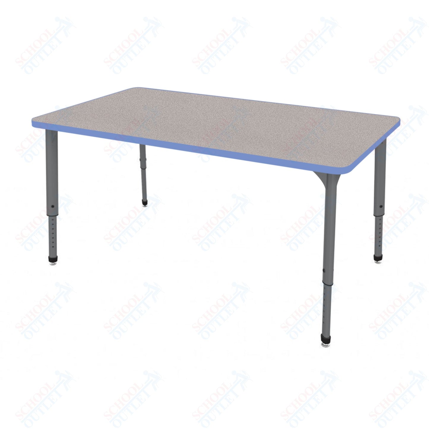 Marco Apex Series Rectangle School Activity Table 36" x 60" Adjustable Height 21"-30" (38-2247-MA)