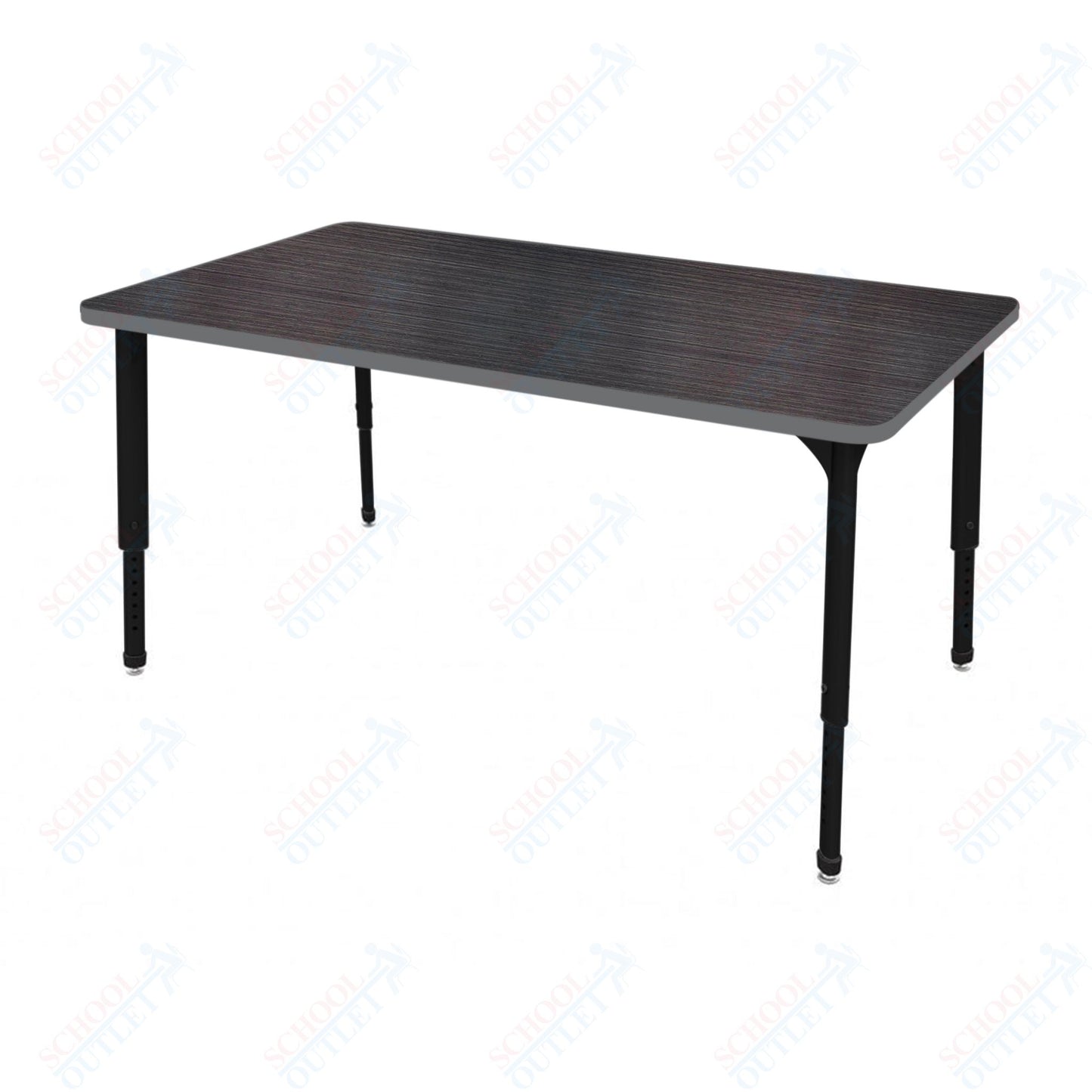 Marco Apex Series Rectangle School Activity Table 36" x 60" Adjustable Height 21"-30" (38-2247-MA)