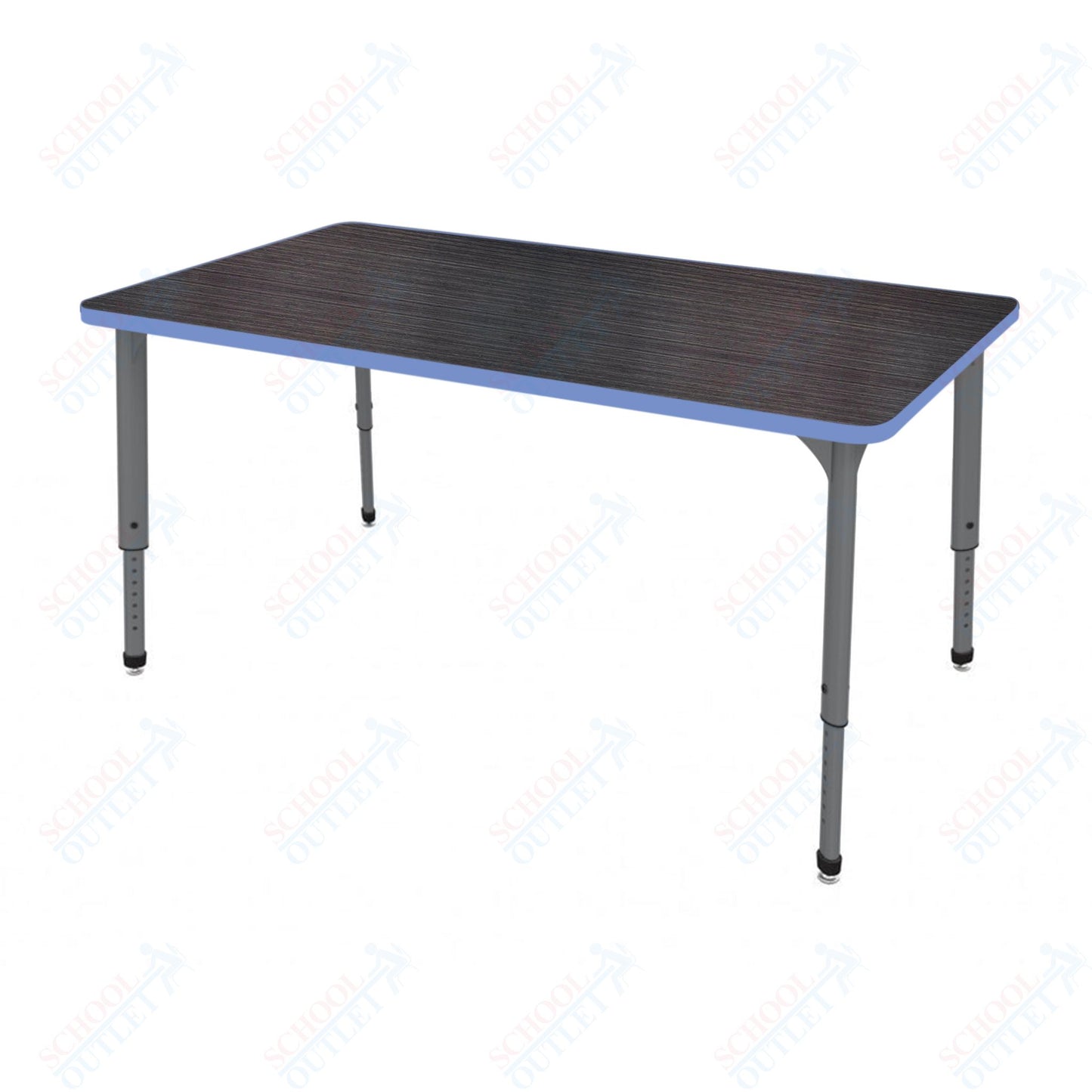 Marco Apex Series Rectangle School Activity Table 36" x 60" Adjustable Height 21"-30" (38-2247-MA)