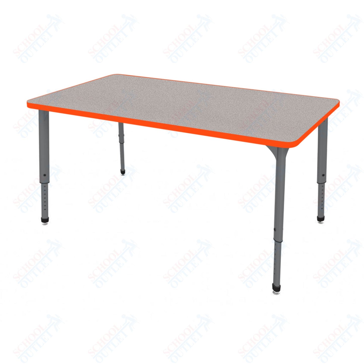 Marco Apex Series Rectangle School Activity Table 36" x 60" Adjustable Height 21"-30" (38-2247-MA)