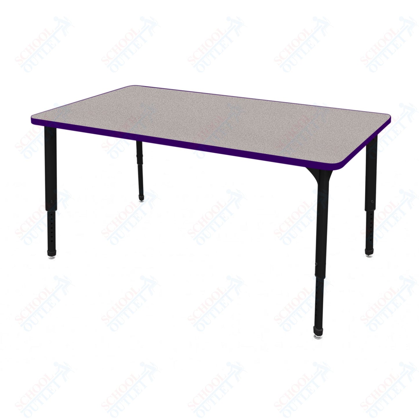 Marco Apex Series Rectangle School Activity Table 36" x 60" Adjustable Height 21"-30" (38-2247-MA)
