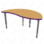 Marco Apex Series Wave Half Round Preschool Activity Table 30