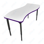 Marco Apex Series Wave Preschool Activity Table w/ Dry Erase HPL Top 30