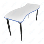 Marco Apex Series Wave Preschool Activity Table w/ Dry Erase HPL Top 30
