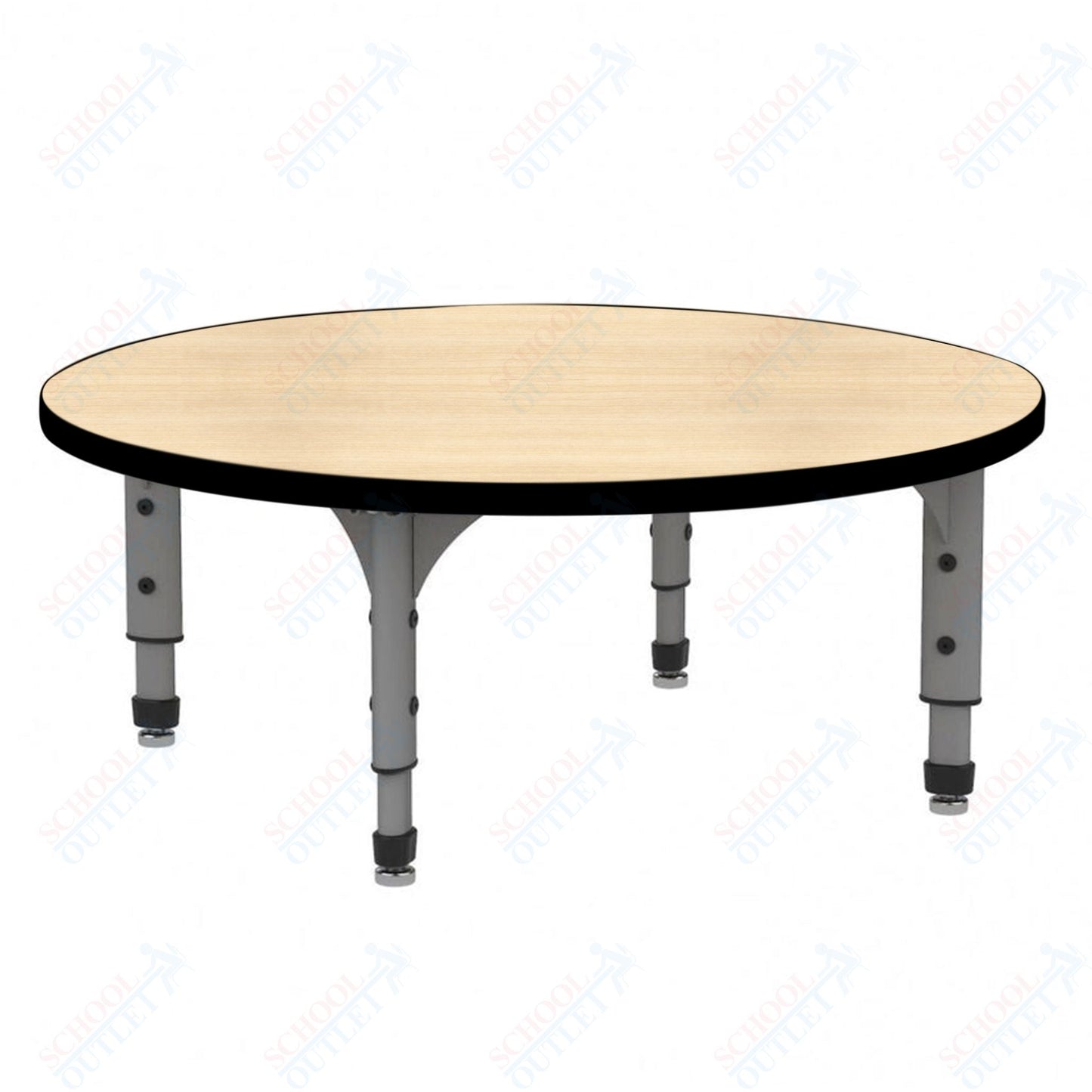 Marco 48" Round Floor Table Adjustable Height 12"-15" (38-2266-MC)