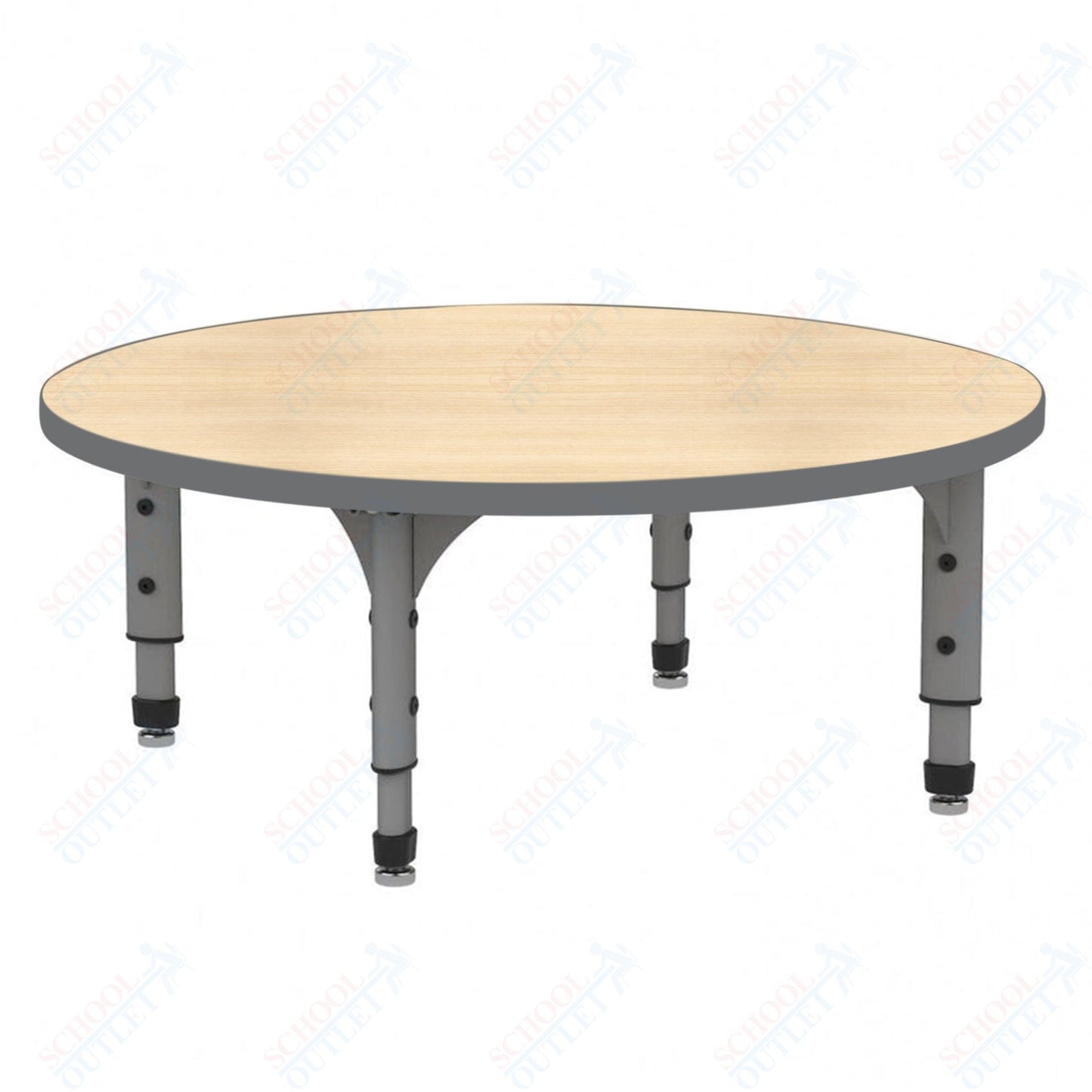 Marco 48" Round Floor Table Adjustable Height 12"-15" (38-2266-MC)