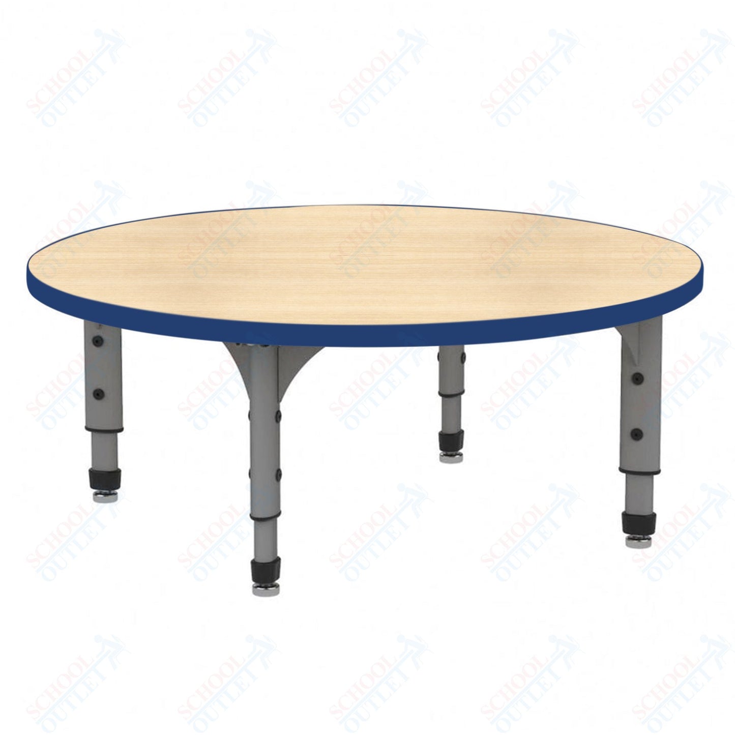 Marco 48" Round Floor Table Adjustable Height 12"-15" (38-2266-MC)