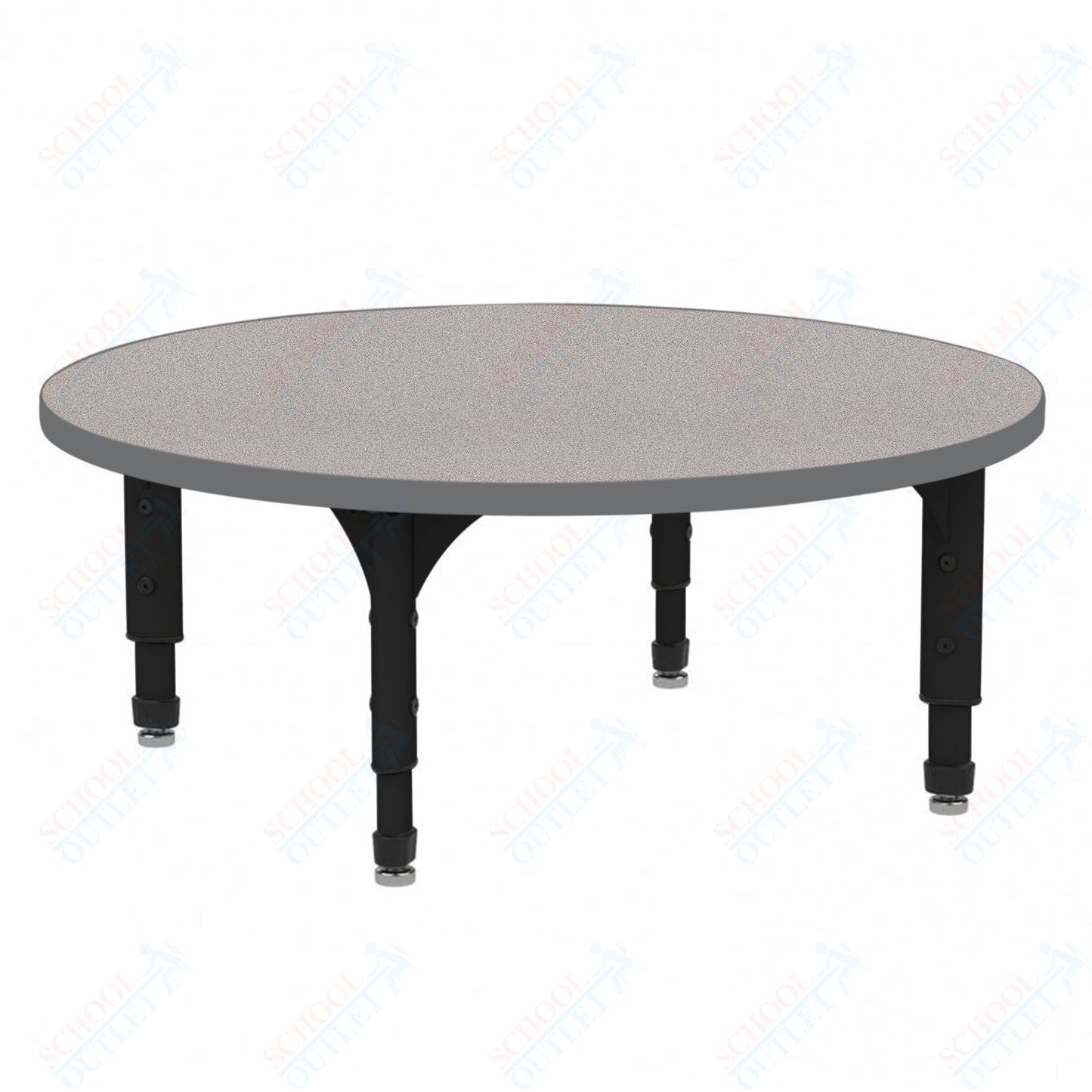 Marco 48" Round Floor Table Adjustable Height 12"-15" (38-2266-MC)