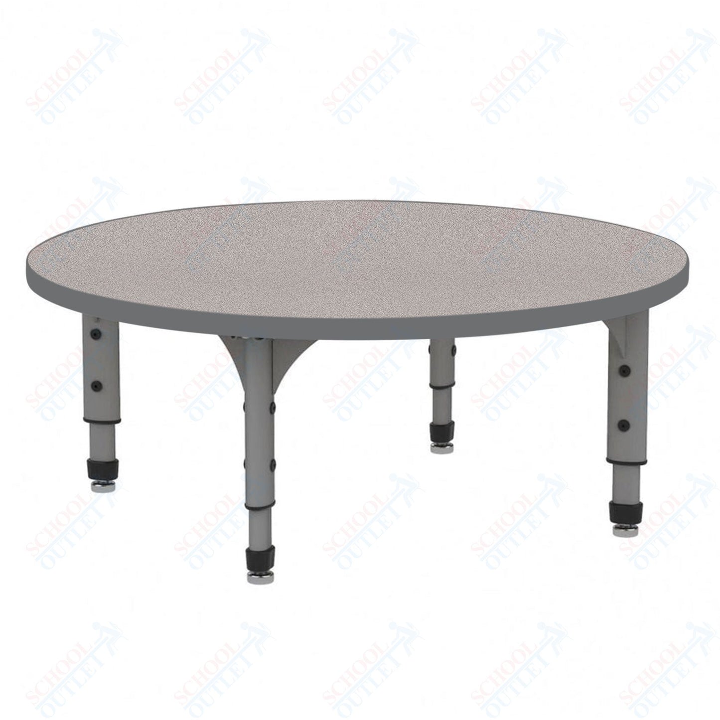Marco 48" Round Floor Table Adjustable Height 12"-15" (38-2266-MC)