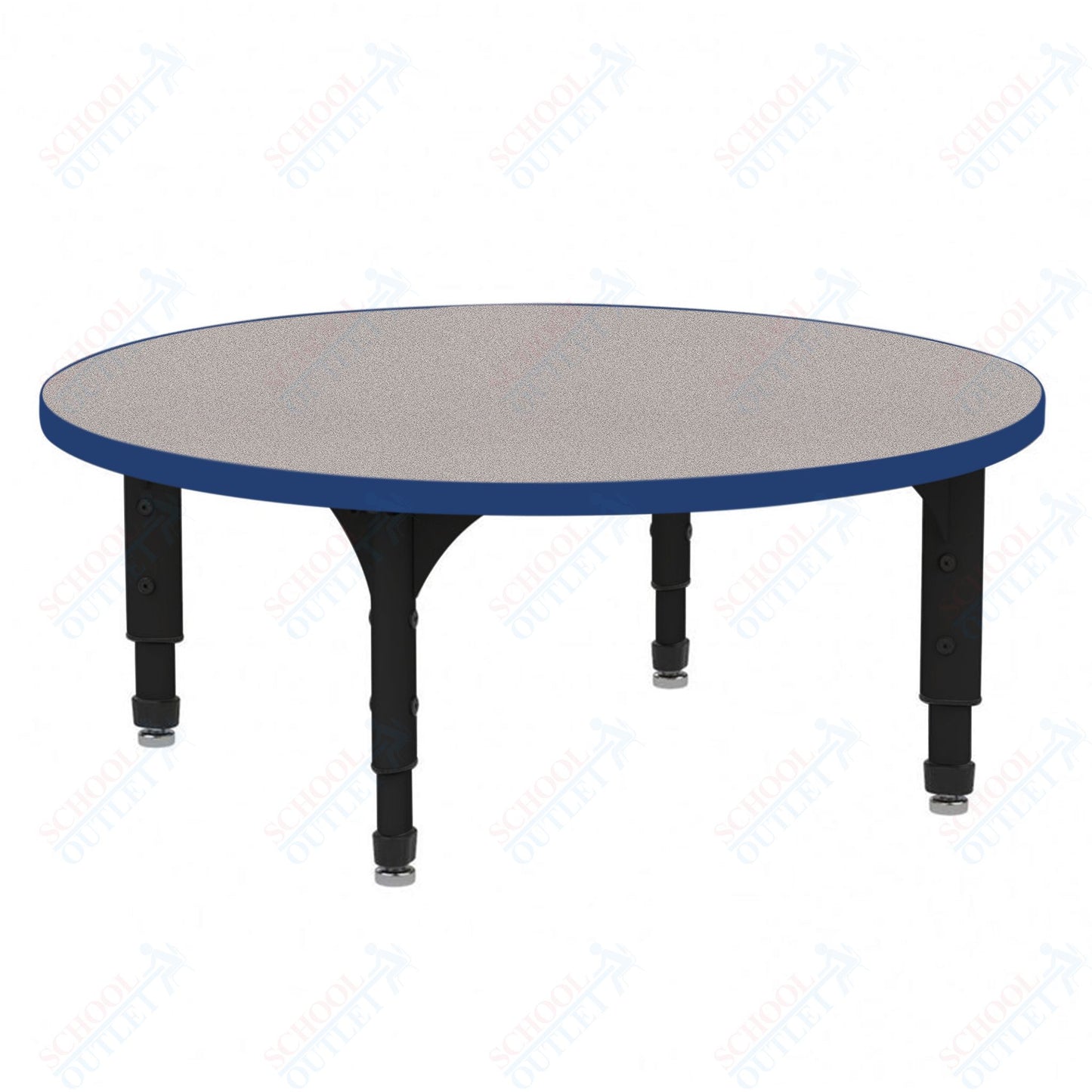 Marco 48" Round Floor Table Adjustable Height 12"-15" (38-2266-MC)