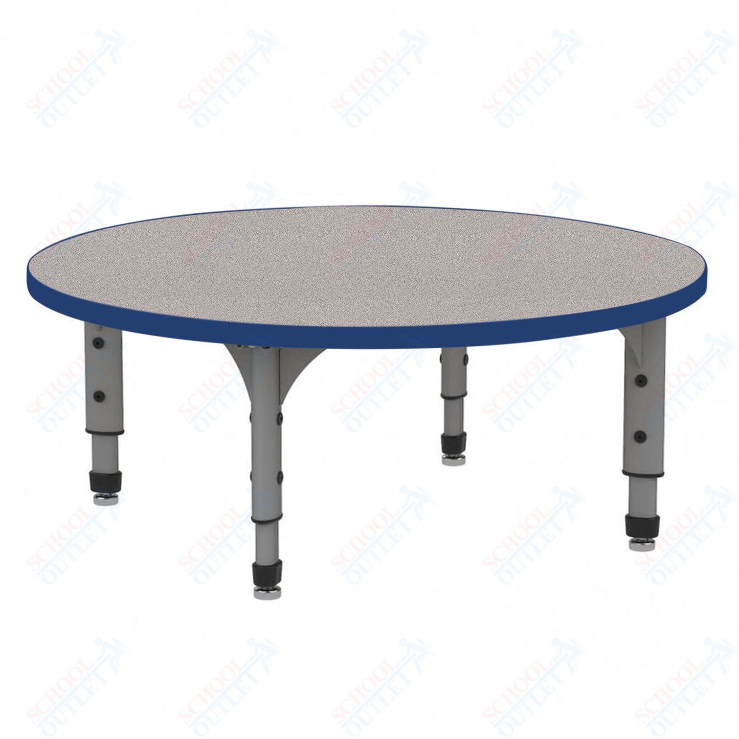 Marco 48" Round Floor Table Adjustable Height 12"-15" (38-2266-MC)
