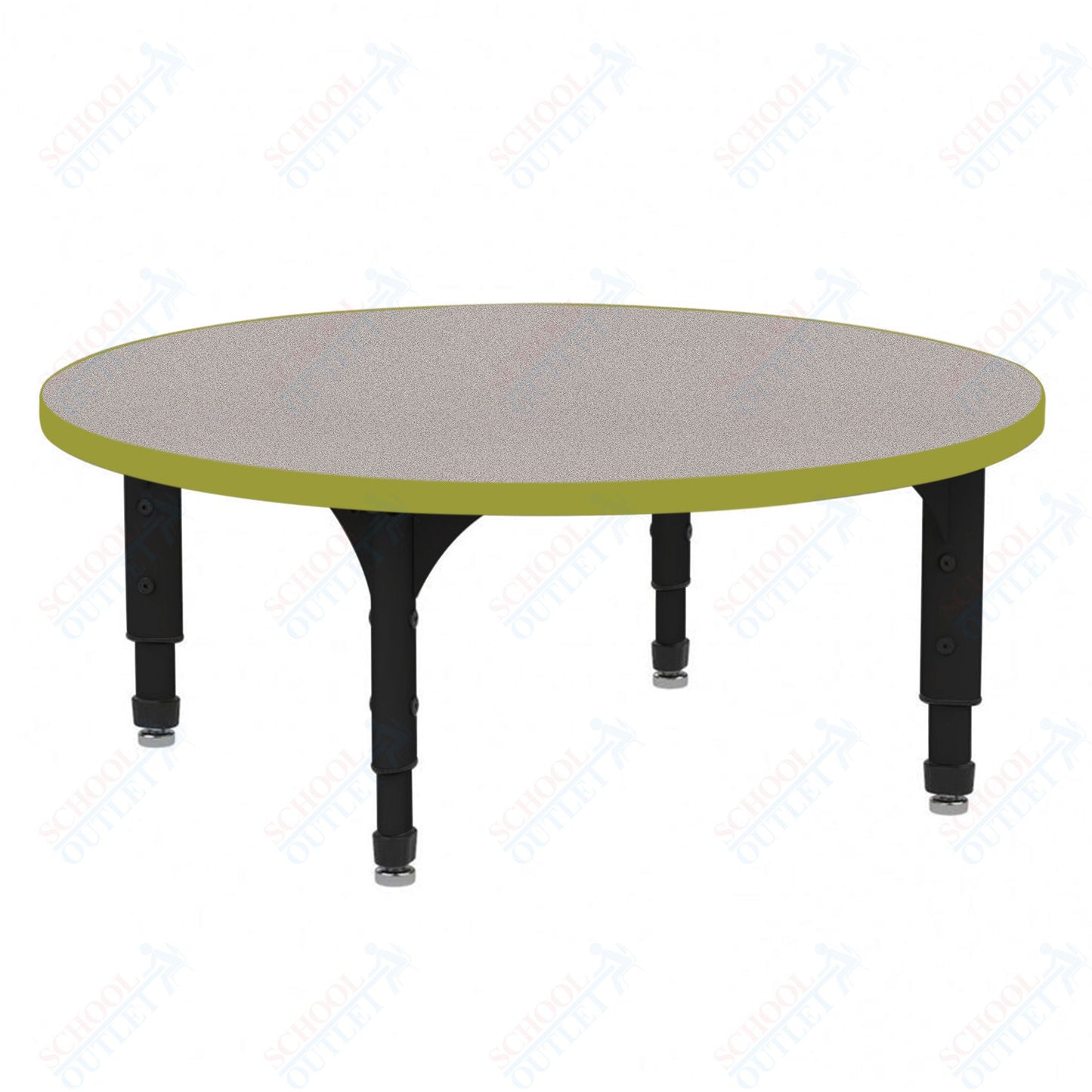 Marco 48" Round Floor Table Adjustable Height 12"-15" (38-2266-MC)