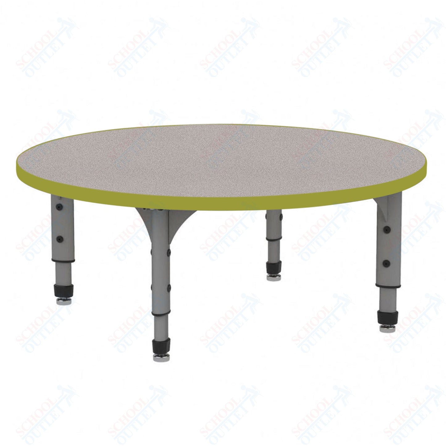 Marco 48" Round Floor Table Adjustable Height 12"-15" (38-2266-MC)