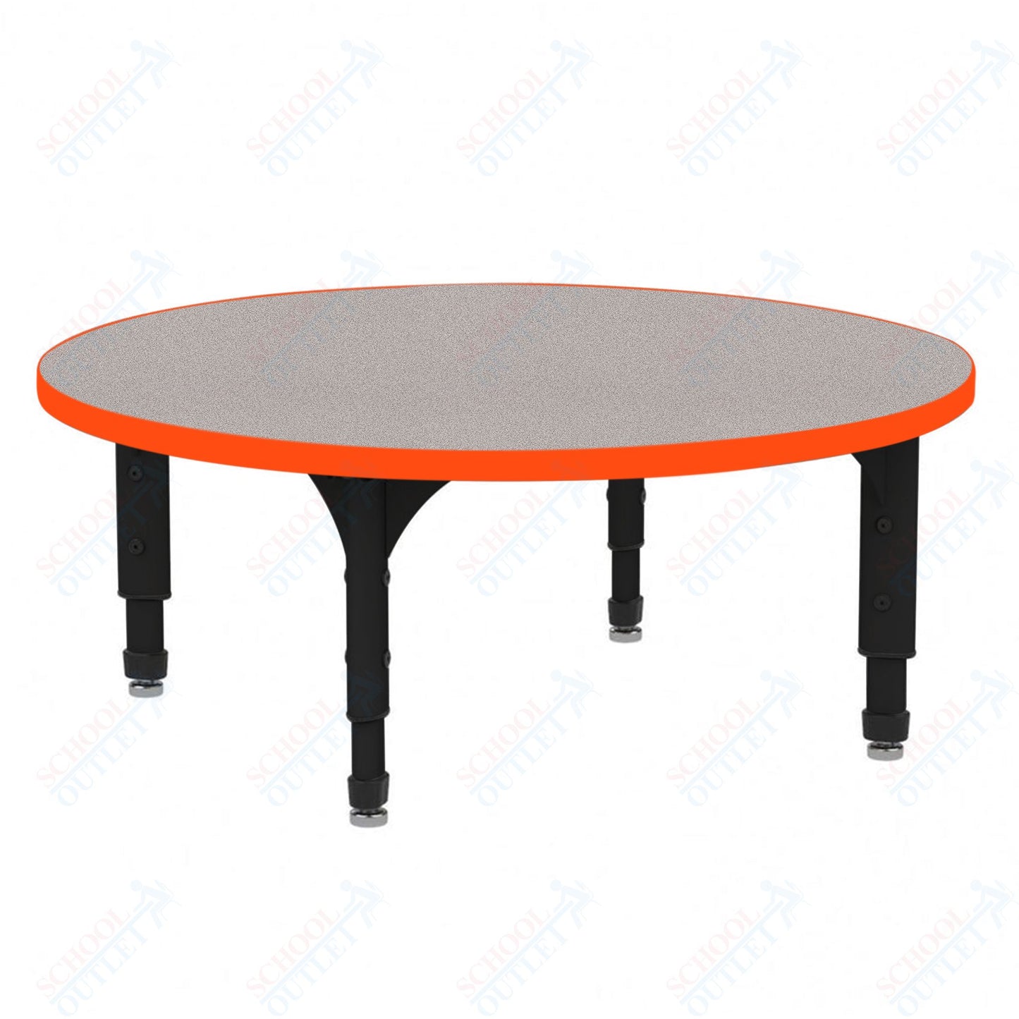 Marco 48" Round Floor Table Adjustable Height 12"-15" (38-2266-MC)