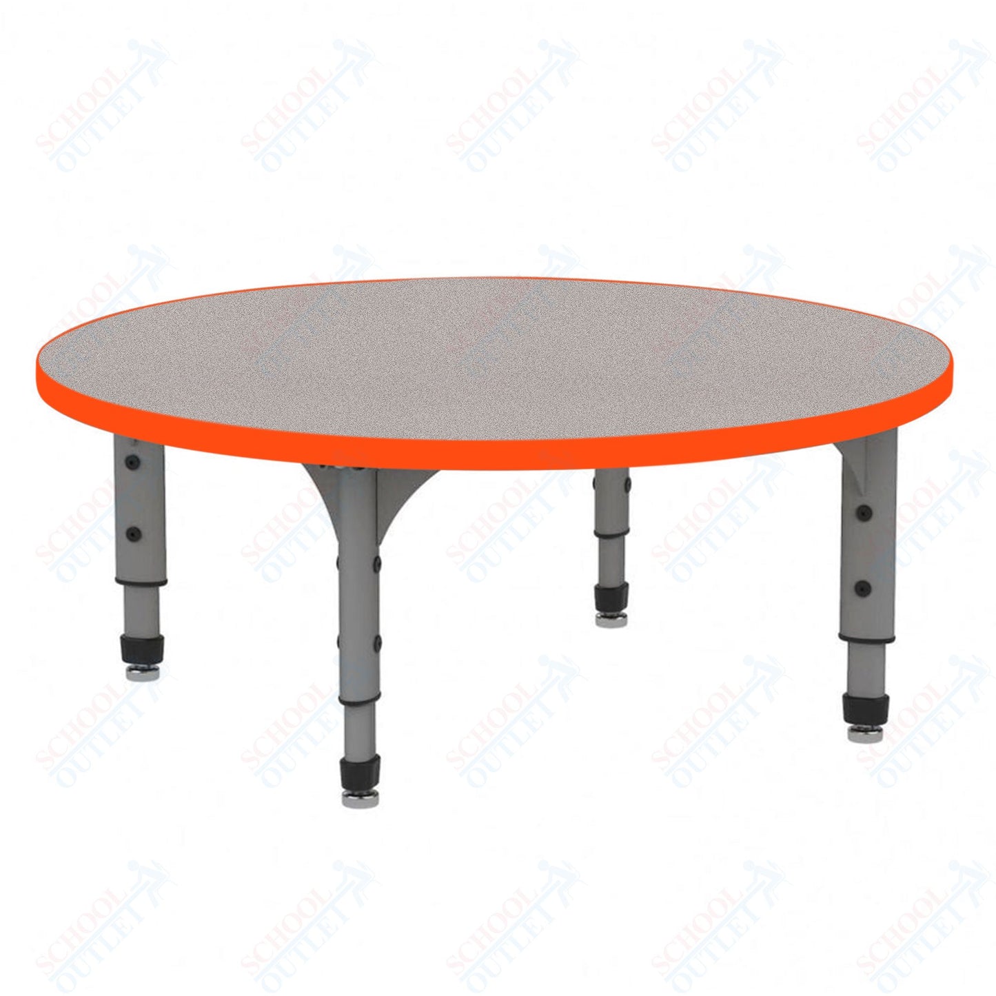 Marco 48" Round Floor Table Adjustable Height 12"-15" (38-2266-MC)