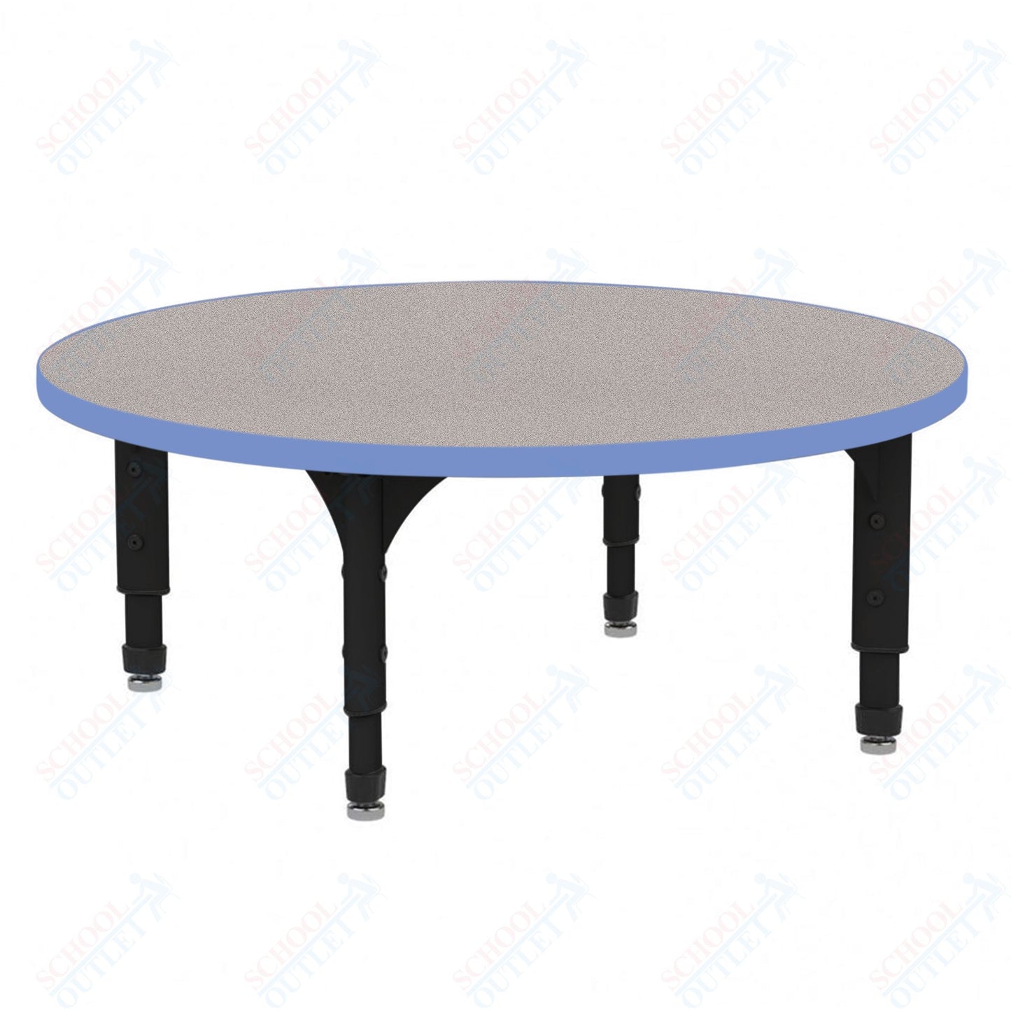 Marco 48" Round Floor Table Adjustable Height 12"-15" (38-2266-MC)