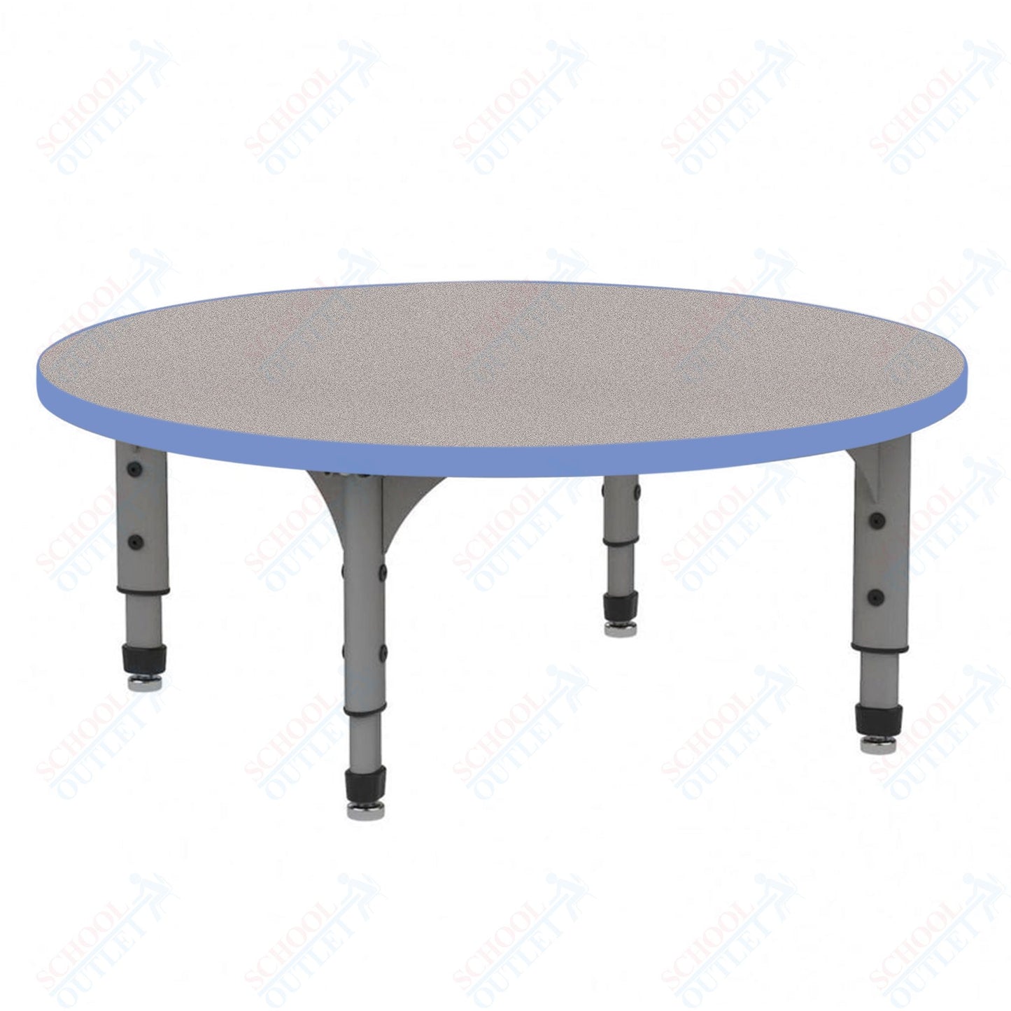 Marco 48" Round Floor Table Adjustable Height 12"-15" (38-2266-MC)