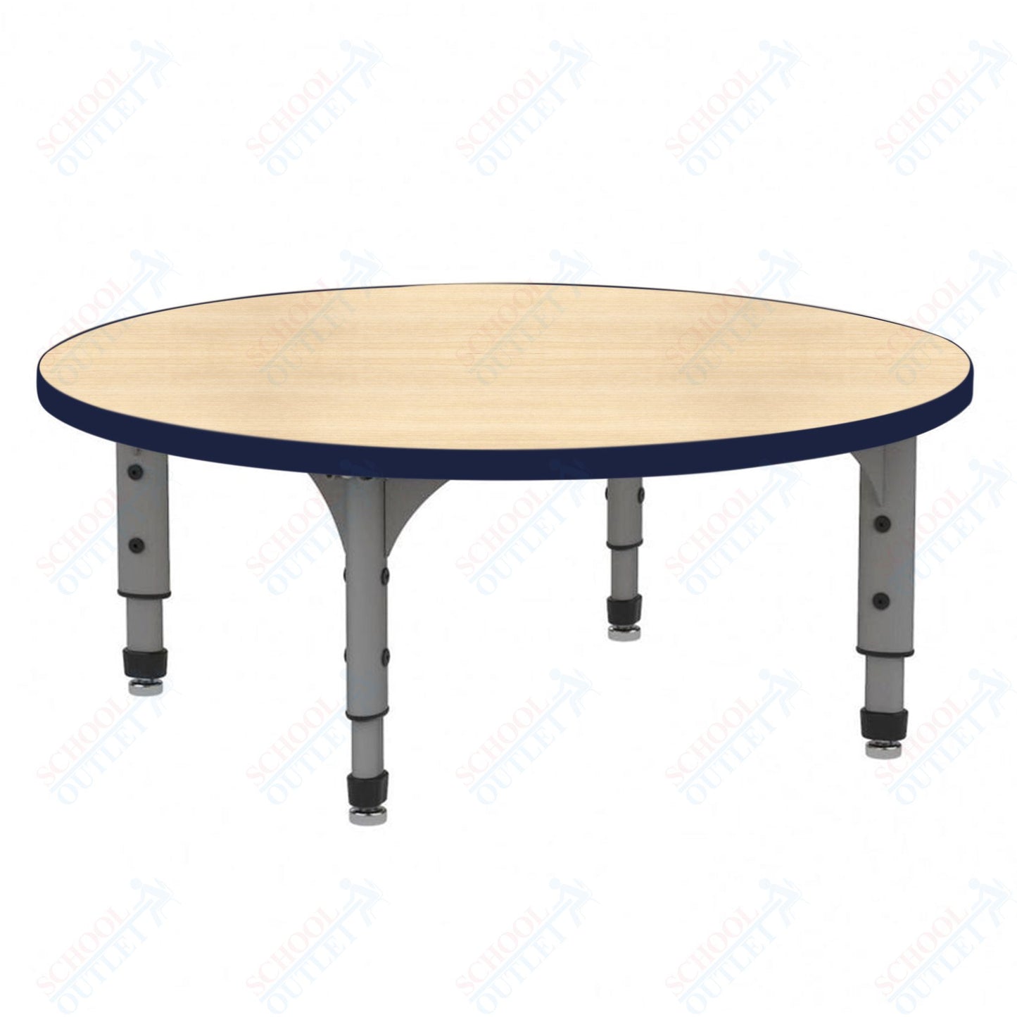 Marco 48" Round Floor Table Adjustable Height 12"-15" (38-2266-MC)