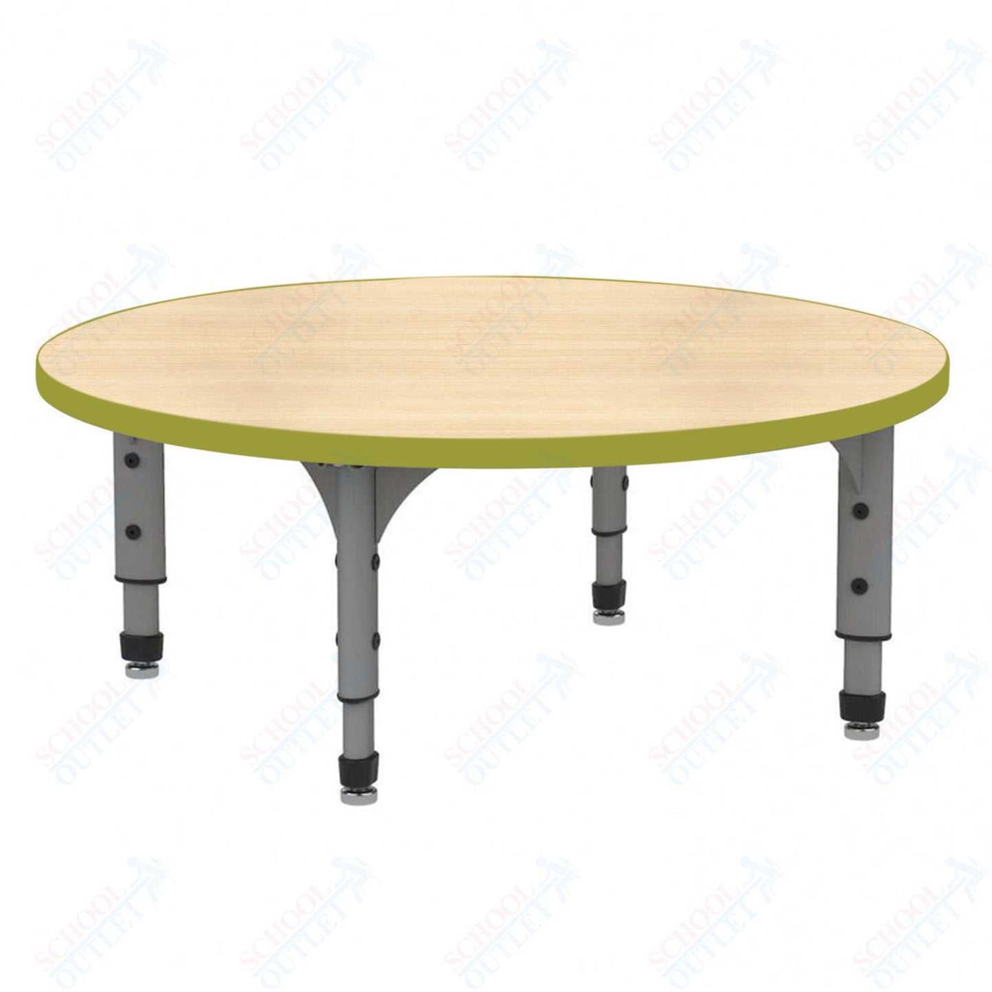 Marco 48" Round Floor Table Adjustable Height 12"-15" (38-2266-MC)