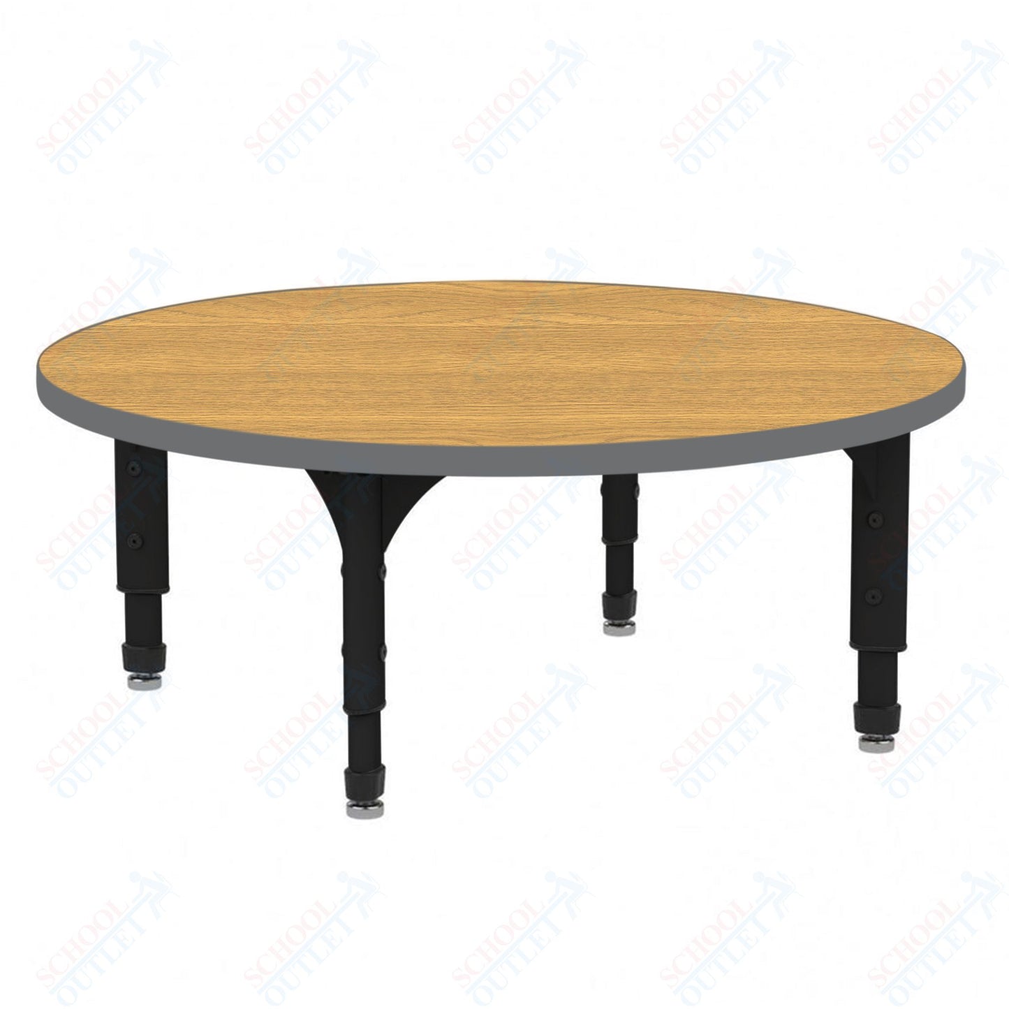 Marco 48" Round Floor Table Adjustable Height 12"-15" (38-2266-MC)