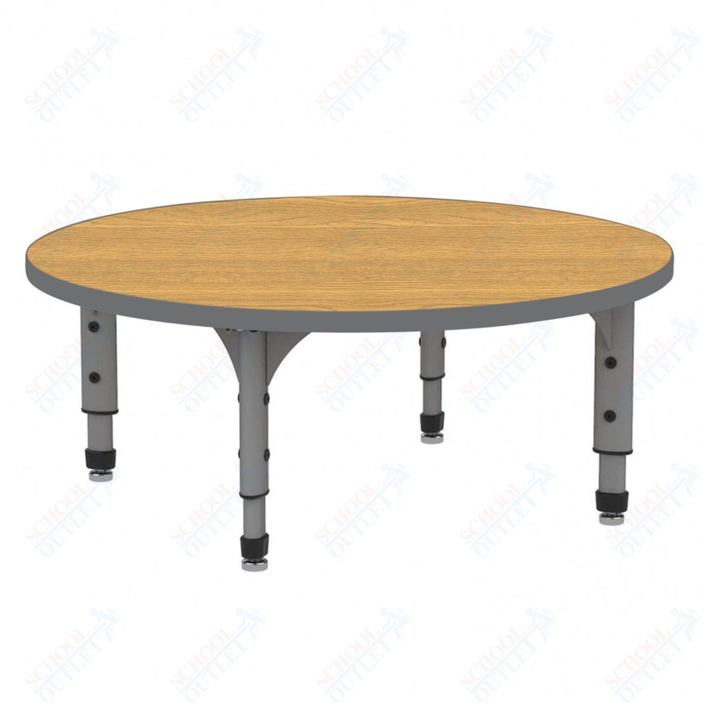 Marco 48" Round Floor Table Adjustable Height 12"-15" (38-2266-MC)