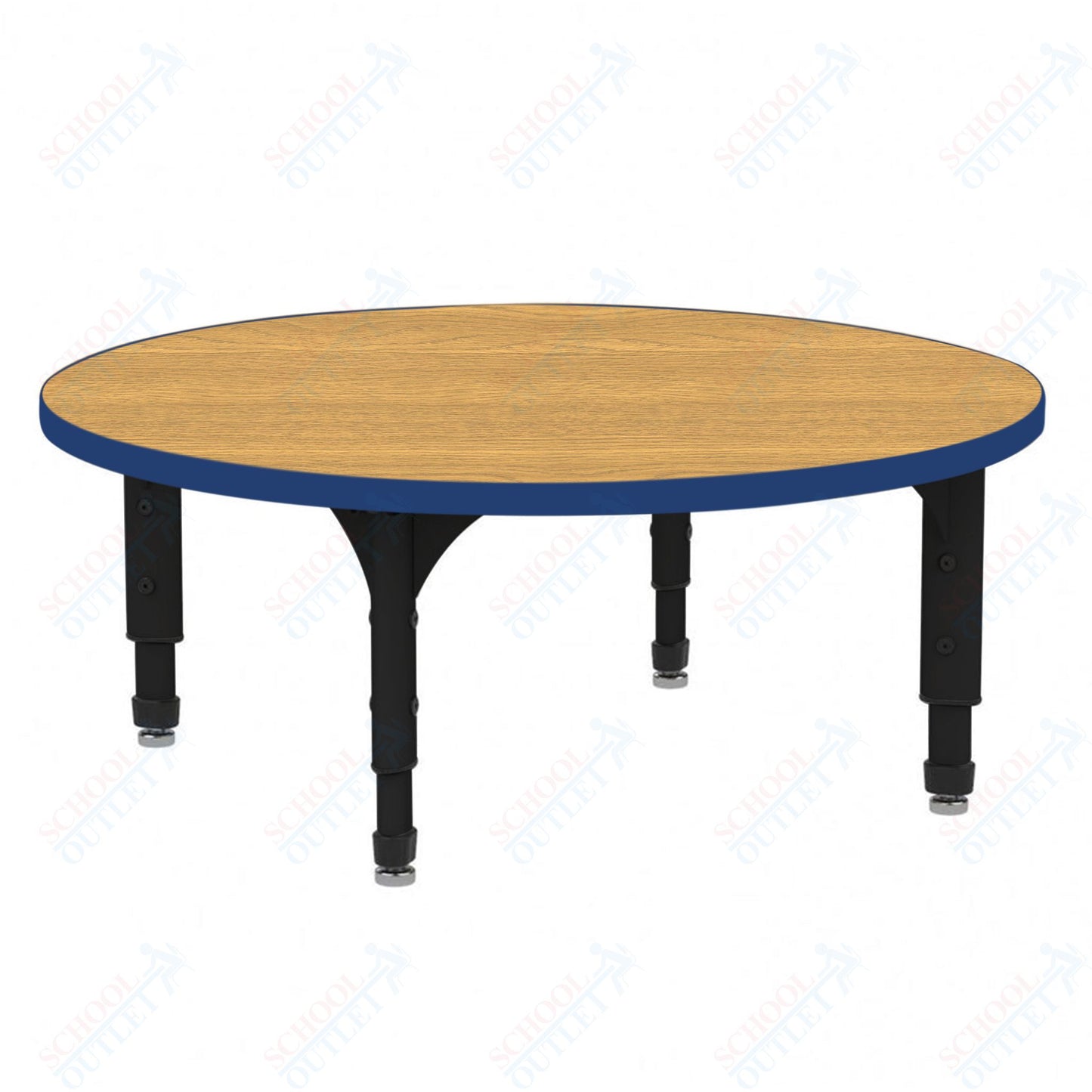 Marco 48" Round Floor Table Adjustable Height 12"-15" (38-2266-MC)