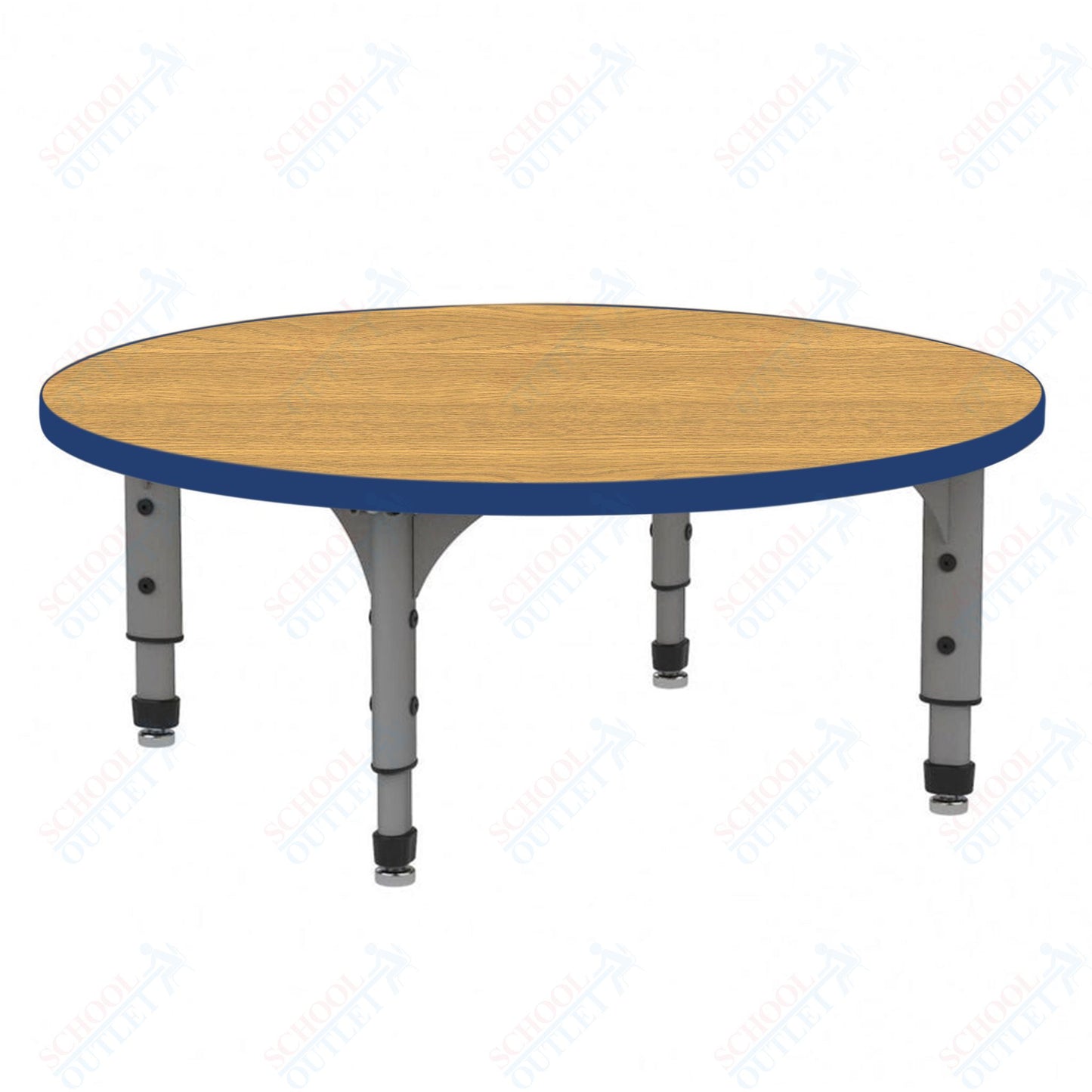 Marco 48" Round Floor Table Adjustable Height 12"-15" (38-2266-MC)