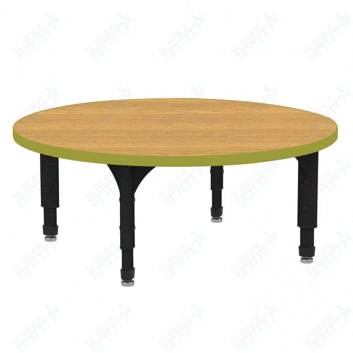Marco 48" Round Floor Table Adjustable Height 12"-15" (38-2266-MC)