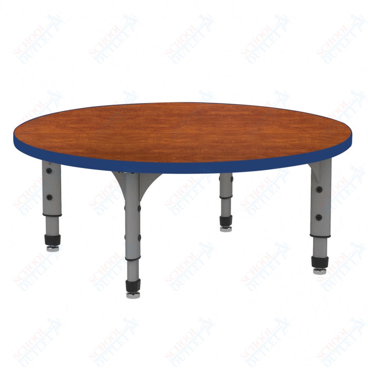 Marco 48" Round Floor Table Adjustable Height 12"-15" (38-2266-MC)
