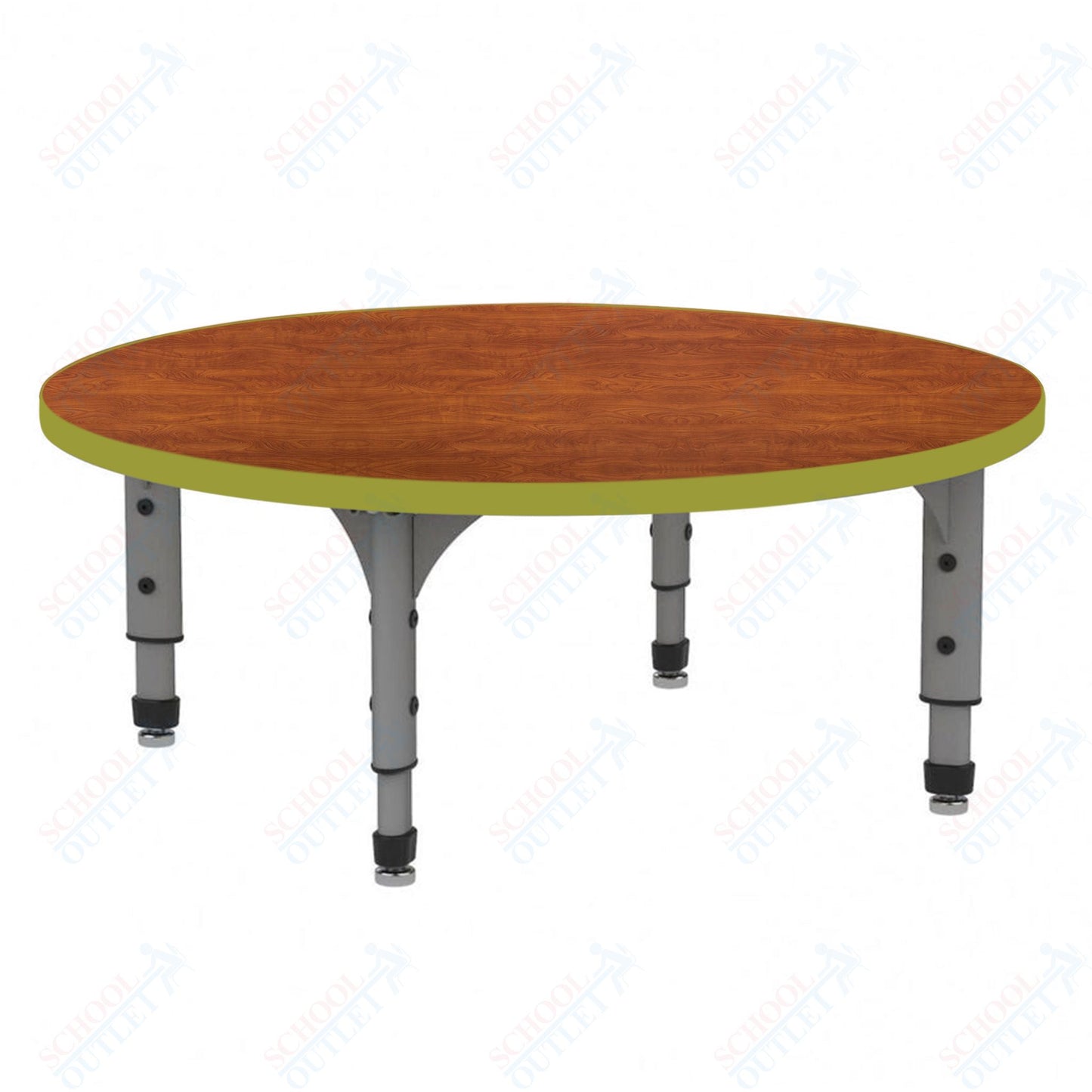 Marco 48" Round Floor Table Adjustable Height 12"-15" (38-2266-MC)