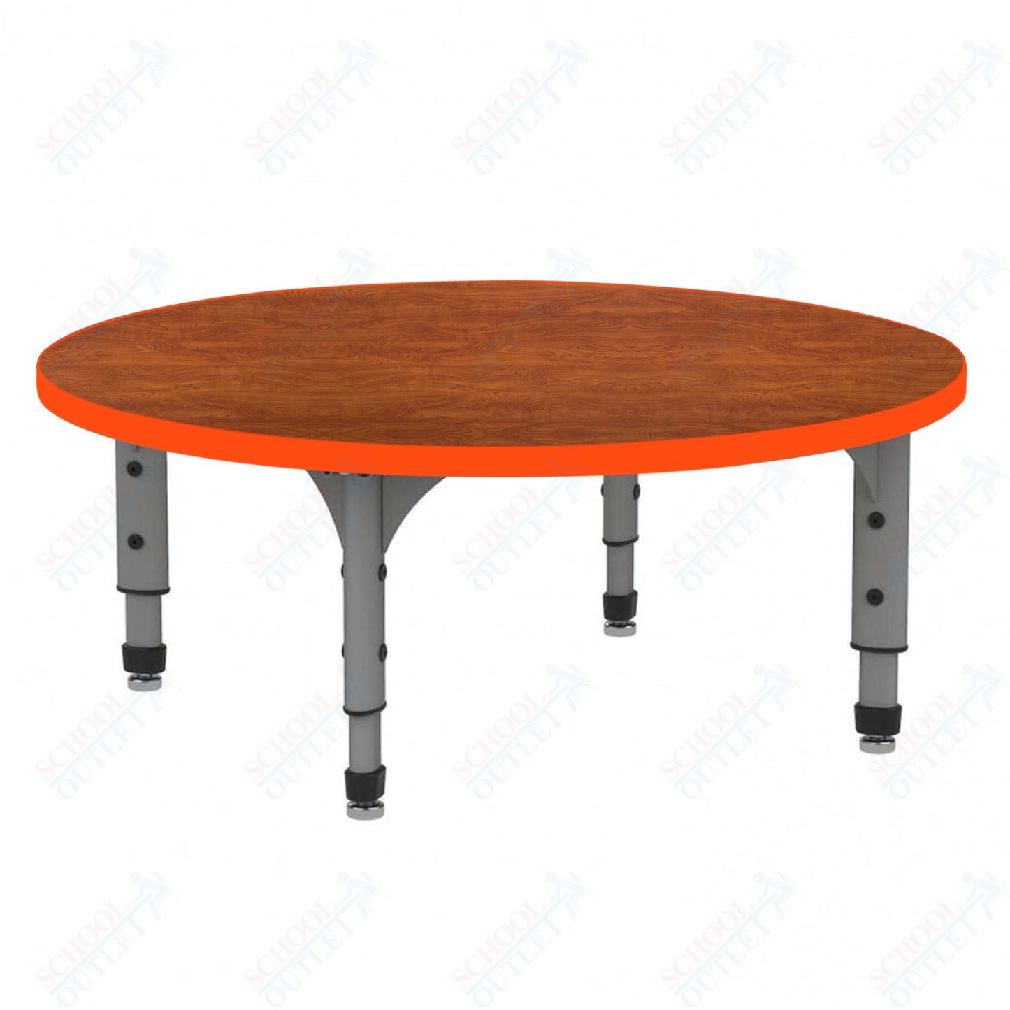 Marco 48" Round Floor Table Adjustable Height 12"-15" (38-2266-MC)