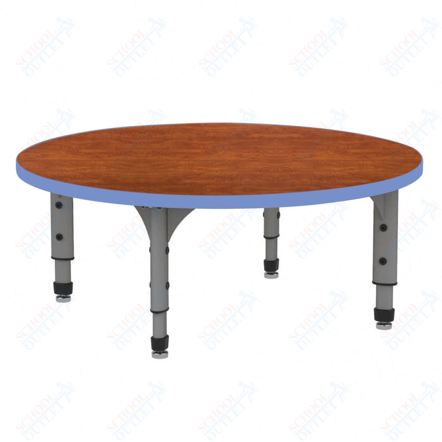 Marco 48" Round Floor Table Adjustable Height 12"-15" (38-2266-MC)
