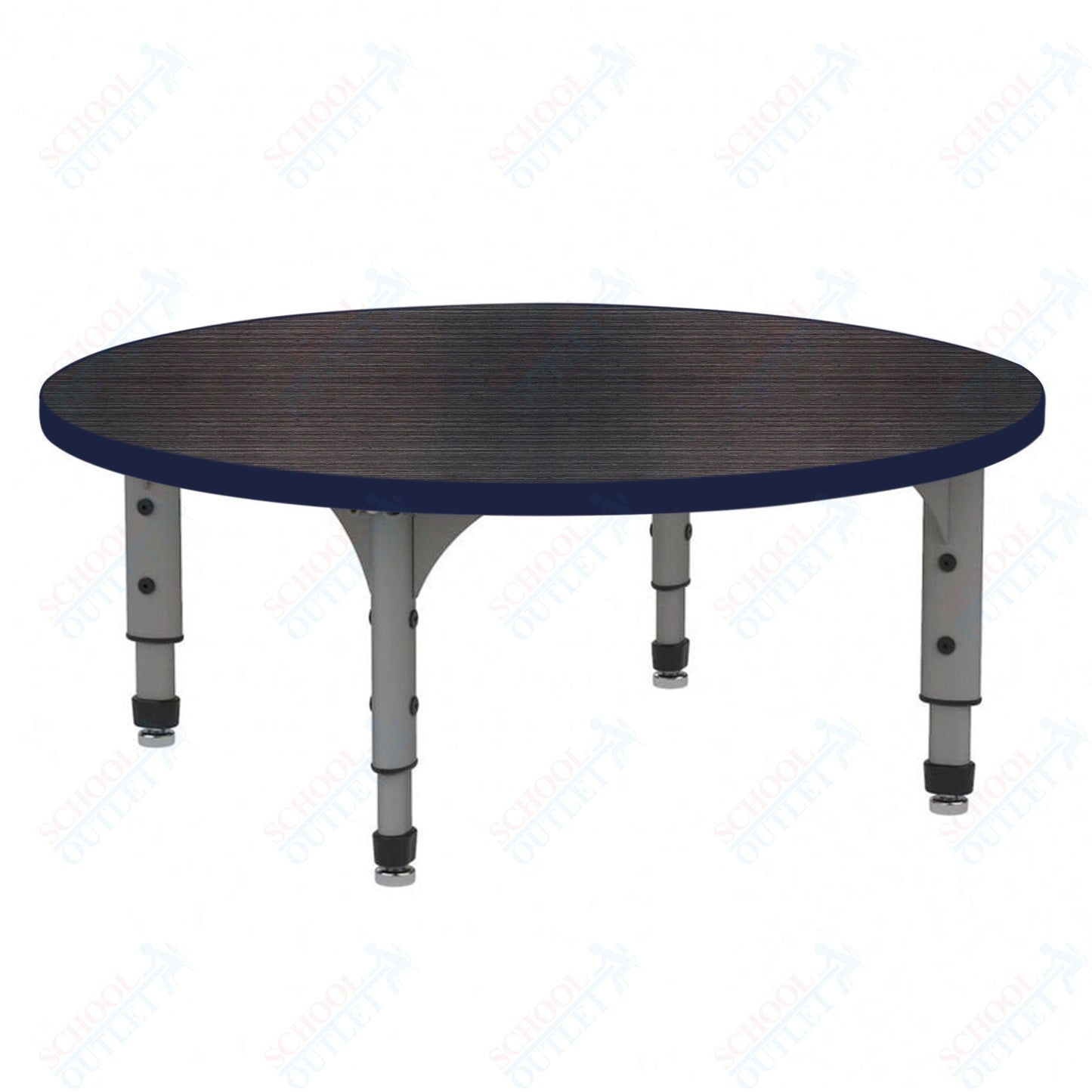 Marco 48" Round Floor Table Adjustable Height 12"-15" (38-2266-MC)