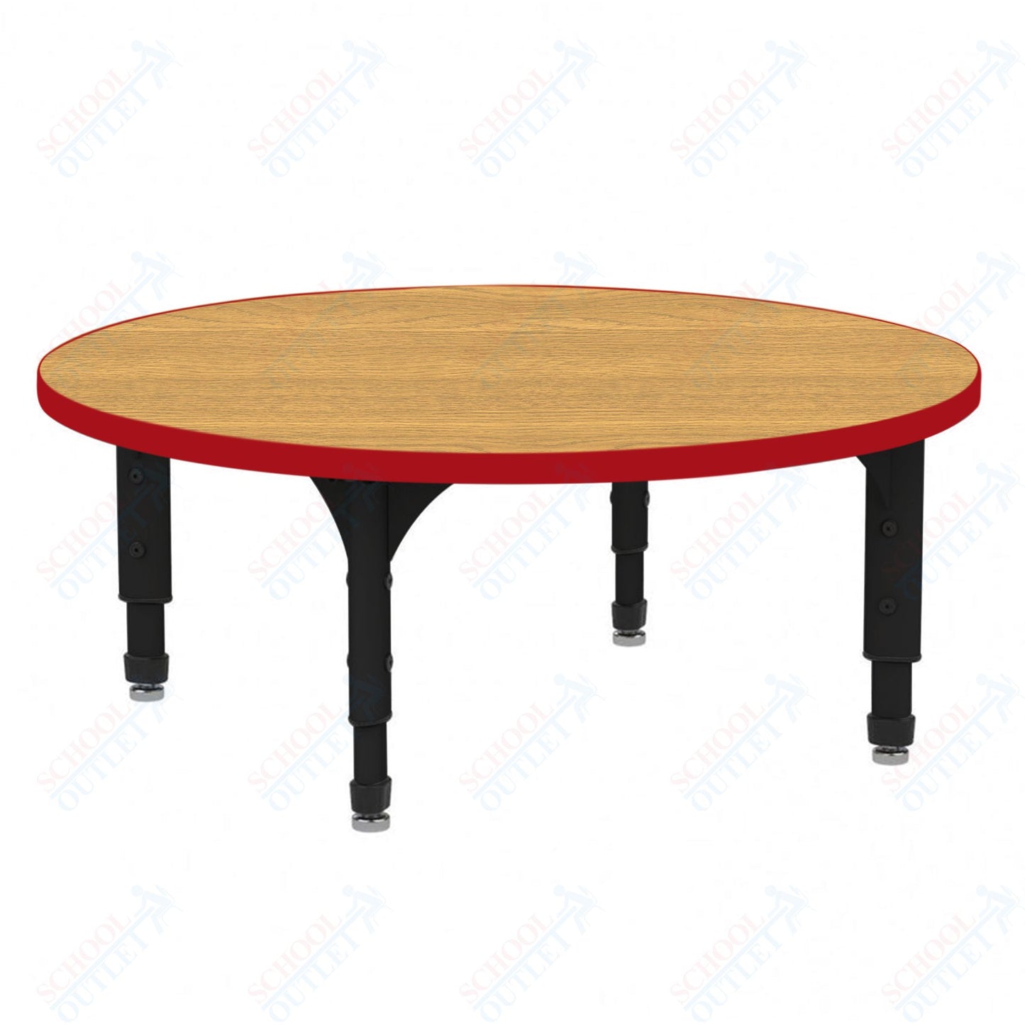 Marco 48" Round Floor Table Adjustable Height 12"-15" (38-2266-MC)
