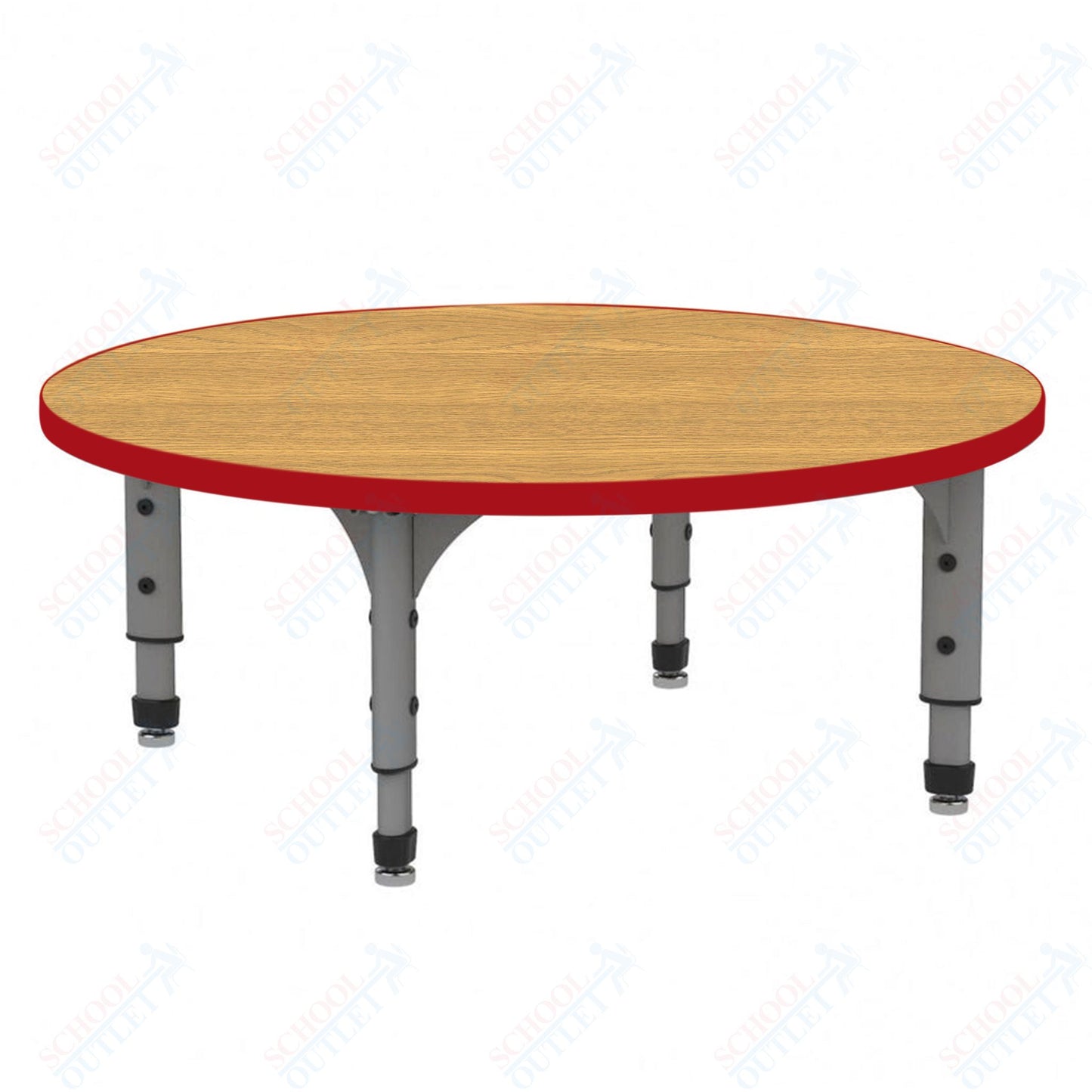 Marco 48" Round Floor Table Adjustable Height 12"-15" (38-2266-MC)