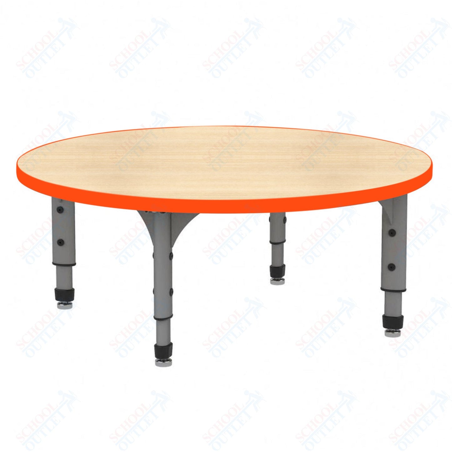 Marco 48" Round Floor Table Adjustable Height 12"-15" (38-2266-MC)