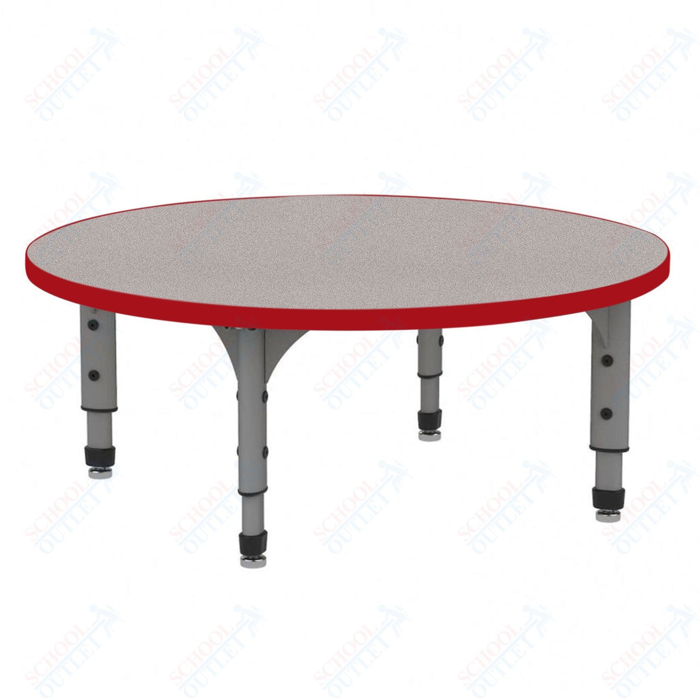 Marco 48" Round Floor Table Adjustable Height 12"-15" (38-2266-MC)