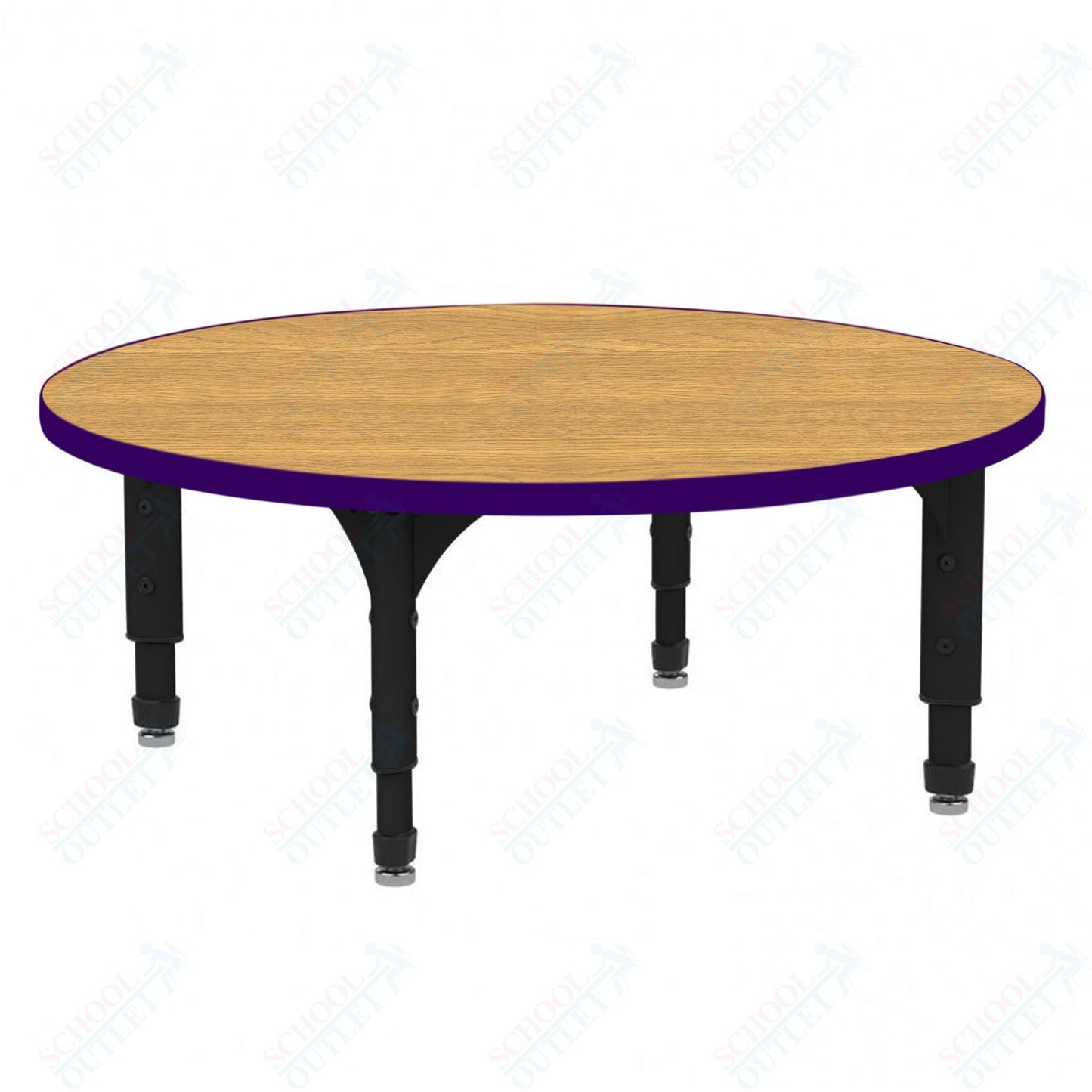 Marco 48" Round Floor Table Adjustable Height 12"-15" (38-2266-MC)
