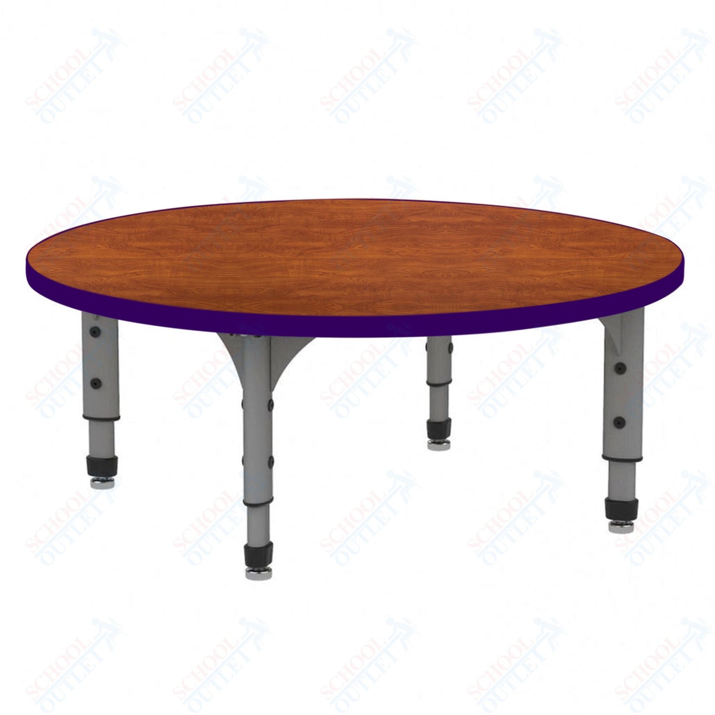 Marco 48" Round Floor Table Adjustable Height 12"-15" (38-2266-MC)