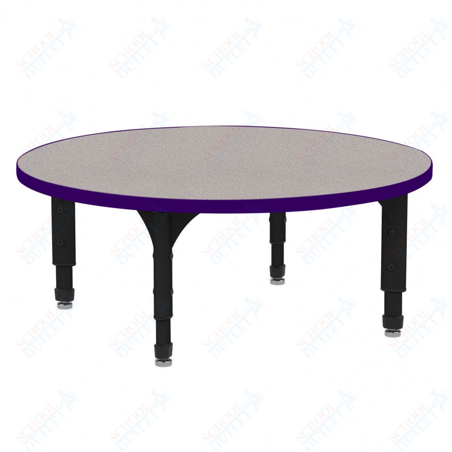 Marco 48" Round Floor Table Adjustable Height 12"-15" (38-2266-MC)