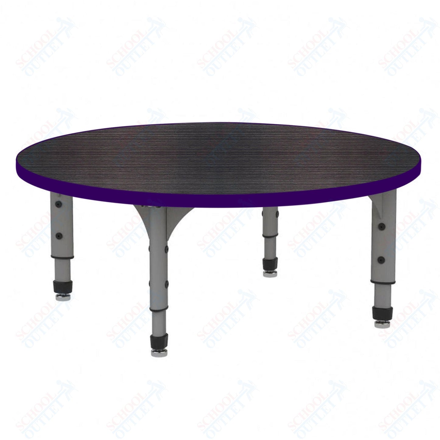Marco 48" Round Floor Table Adjustable Height 12"-15" (38-2266-MC)