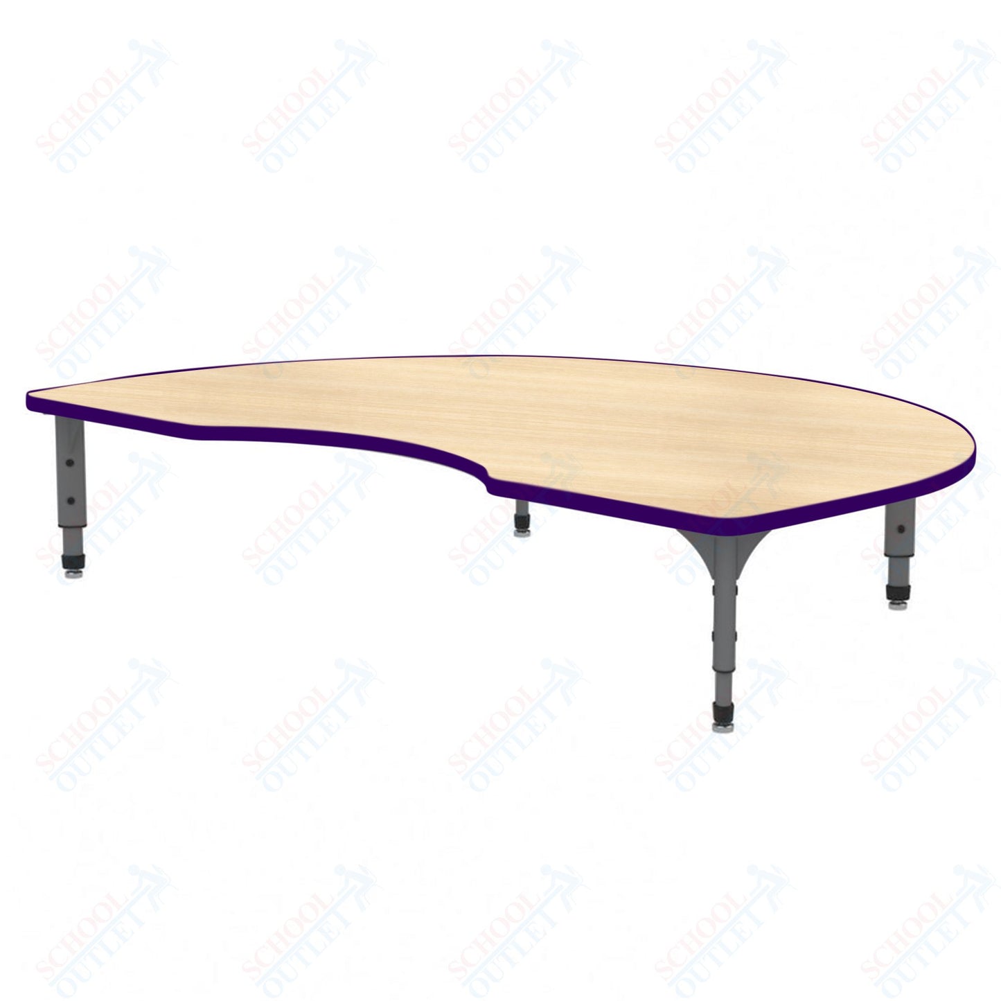 Marco Kidney Floor Table 48" x 72" Adjustable Height 12"-15" (38-2268-MC)