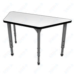 Marco Apex Series Trapezoid School Activity Table w/ Dry Erase Top 24