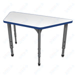 Marco Apex Series Trapezoid School Activity Table w/ Dry Erase Top 24