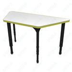 Marco Apex Series Trapezoid School Activity Table w/ Dry Erase Top 24